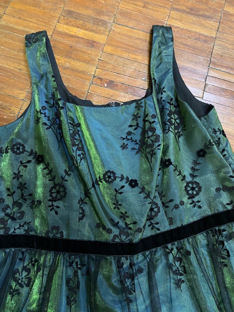 plus size sage green dress with sleeves 2025 Plus Size Sage Green Bridesmaid Dresses Chiffon Puffed Sleeves Sage Green / 20 main image 1