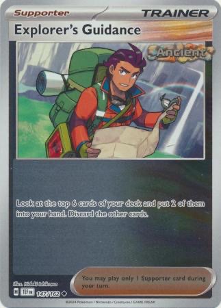 Pokemon TCG Explorer's Guidance Reverse Holo Temporal Forces, Hobbies & Toys, Toys & Games on Carousell Pokemon TCG Explorer's Guidance Reverse Holo Temporal Forces, Hobbies & Toys, Toys & Games on Carousell