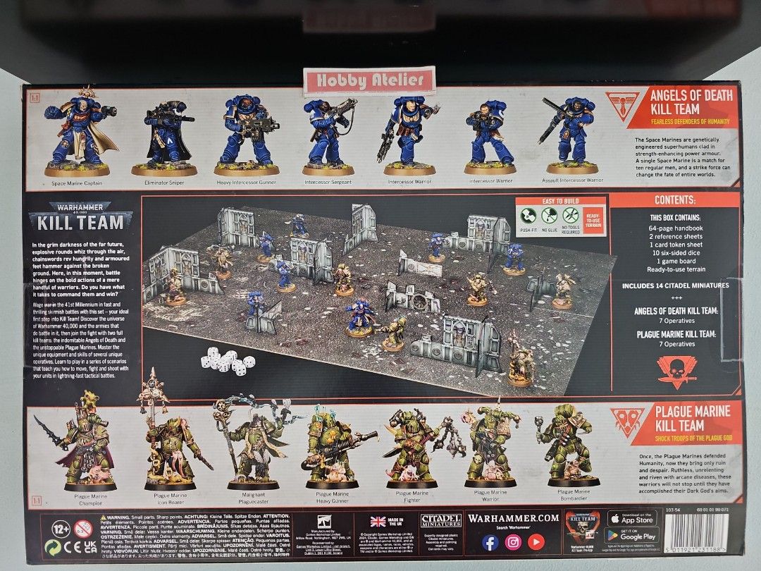 Warhammer 40K Kill Team Starter Set 2024, Hobbies & Toys, Toys & Games ...