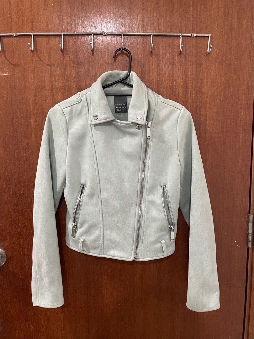 Suede jacket primark store