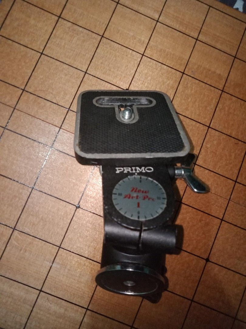 PRIMO New Art Pro 1 Tripod Head (Category: Tripods & Monopods) located in San Marcelino. Submitted by tatac1vs (Listing ID 1333155567, Image 2). Description: .