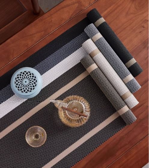 PVC Washable Table Runner Placemat Place Mat (Category: Carpets, Mats & Flooring) located in Manila. Submitted by winterbliss (Listing ID 1333238889, Image 3). Description: Available Color: White , Black Materials: PVC Size: - Table Mat/ Placemat: L:30 H:40(cm) - Table runner: L:180 H:30 (cm) Descriptions: - High quality eco-friendly PVC materials - Heat resistant - Waterproof.