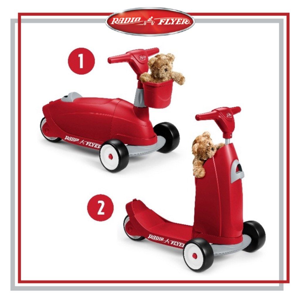 Radio flyer ride to glide scooter bicycle Babies Kids Infant Playtime on Carousell