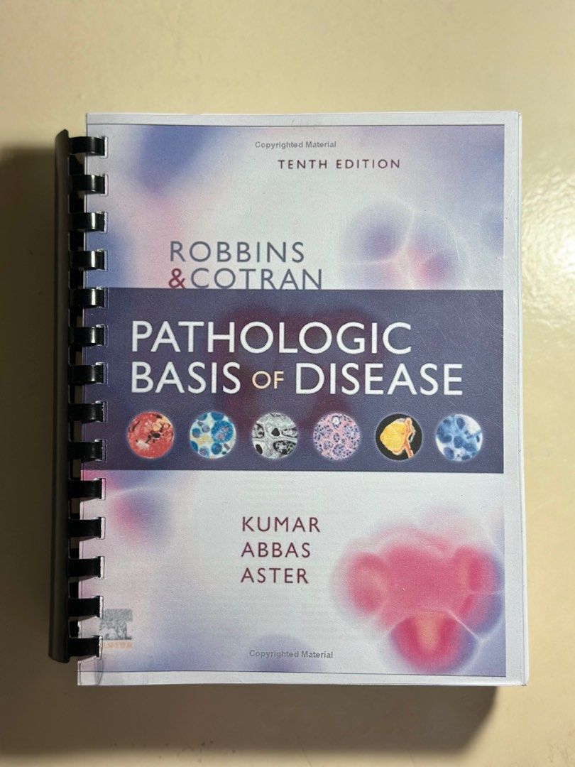Robbins and Cotran Pathologic Basis of Diseases 10th edition (Category: Textbooks) located in Quezon City. Submitted by aikoa (Listing ID 1333156724, Image 1). Description: Brand new -10th edition -half of long bond size .