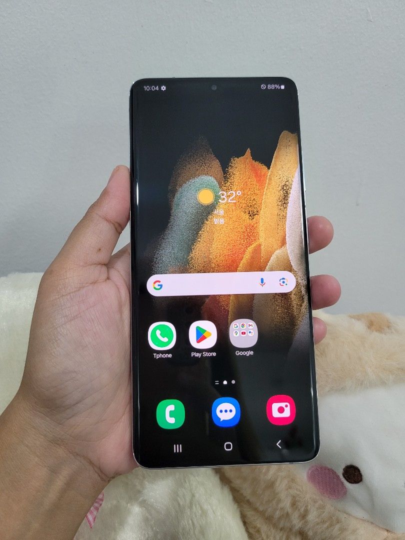 S21 Ultra 5g 256/12 (Category: Samsung) located in Mandaluyong City. Submitted by cellspaceph (Listing ID 1333290080, Image 2). Description: SAMSUNG S21 ULTRA 5G 256GB 12GB RAM No amoled burn 98% smoothness issue: penpoint blackspot Php13,500 ‼️ unit and case pass swap fix.