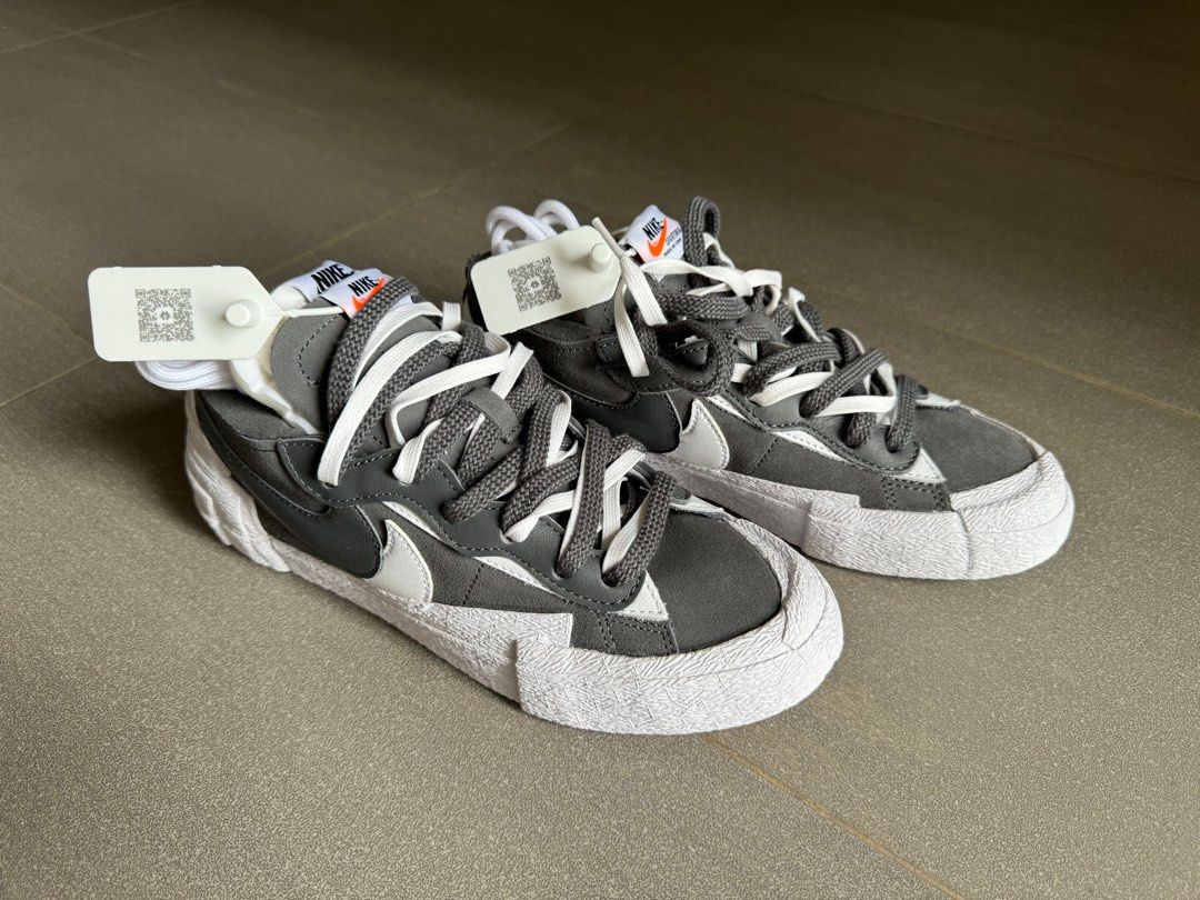 nike blazer low iron grey