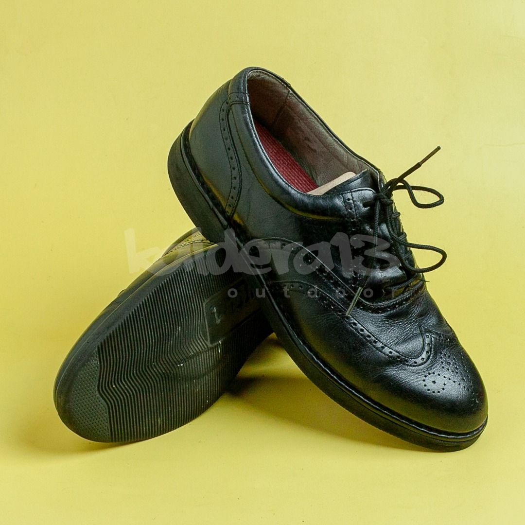Sepatu Rockport Brogues Black Sepatu Rockport Leather Dressports