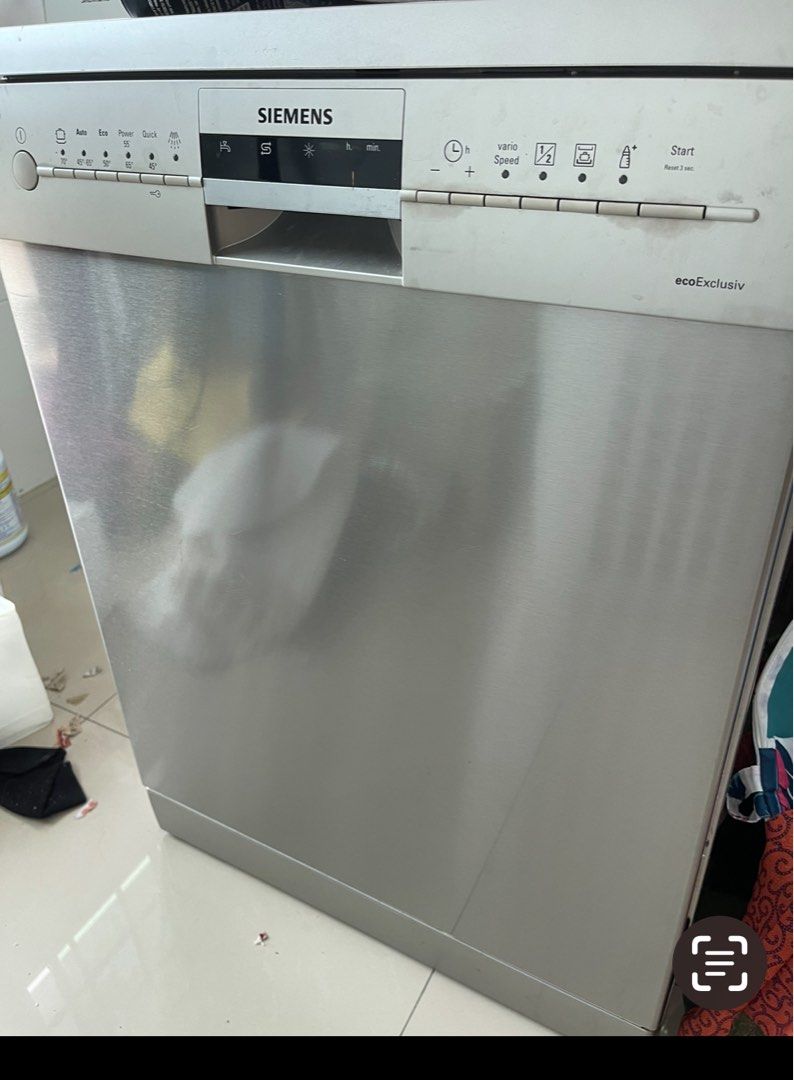 Siemens eco exclusive dishwasher top