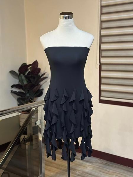 drag queen black dress RDFBernetta dress