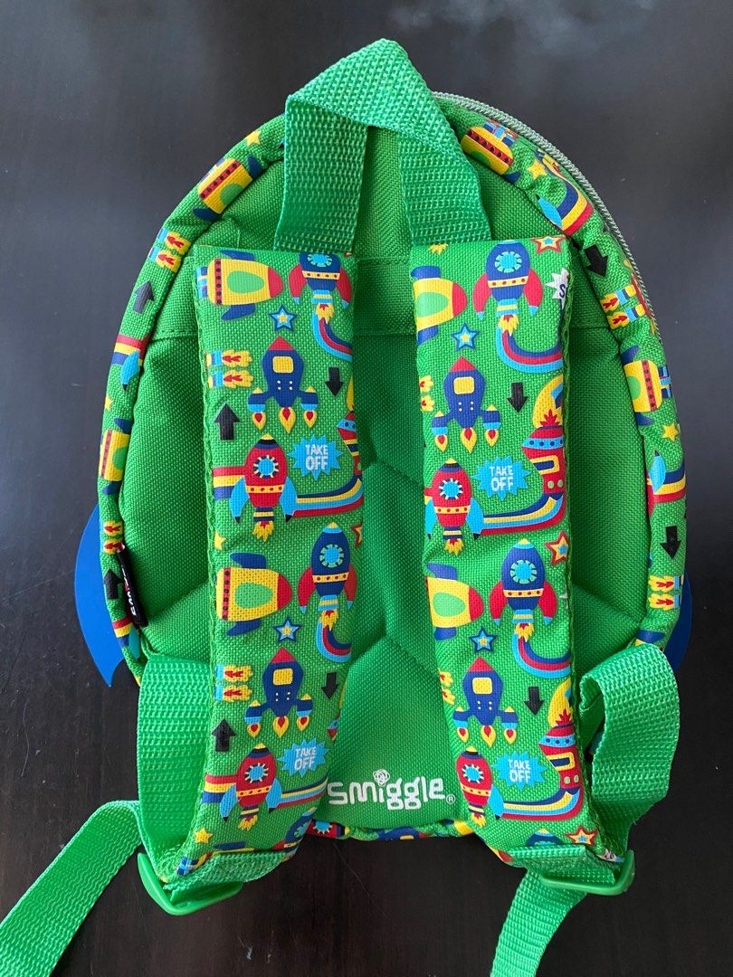 Smiggle Junior Rocket Backpack Hobbies Toys Travel Travel Essentials Accessories on Carousell