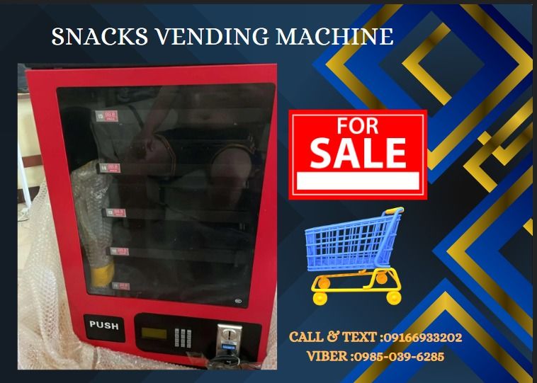 SNACKS VENDO MACHINE AVAILABLE (Category: Refrigerators and Freezers) located in Caloocan City. Submitted by anjanettep80554 (Listing ID 1333174116, Image 1). Description: 📌 We Have Terms of Payments 📌 50 % DOWNPAYMENT 📌 50 % UPON PICK UP 📌 CE and ISO Certified 📌 100% Good Quality Wall-mounted Small Vending Machine Series Parameters Model : FDOWS039 price : 113,100 Dimension :210*550*850mm Weight : 32KG Ad display : Large glass window Power/