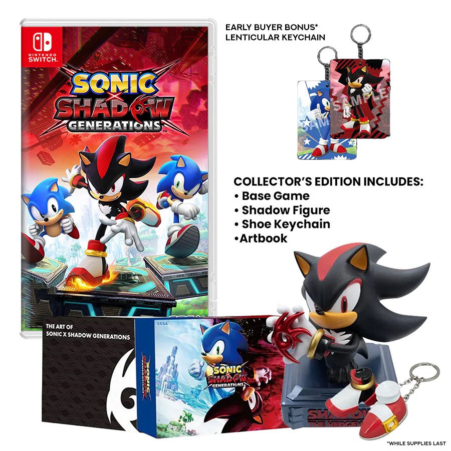 Sonic X Shadow Generations Collectors Edition Pre-Order Slot, Video ...