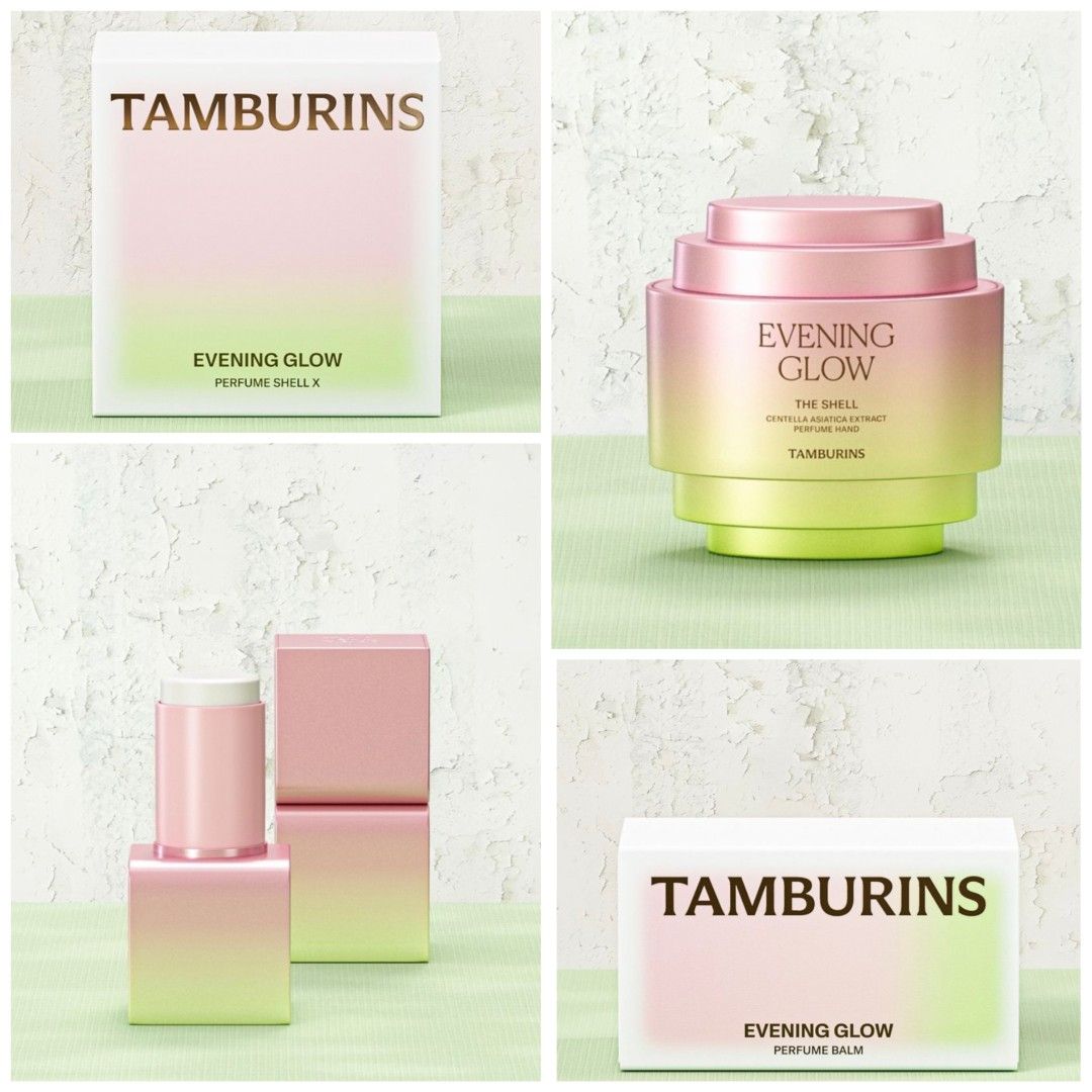 Tamburins Evening Glow Shell Perfume Hand Night Cream Perfume Balm  香水膏護手霜聖誕禮物, 美容＆個人護理, 健康及美容- 香水＆香體噴霧- Carousell