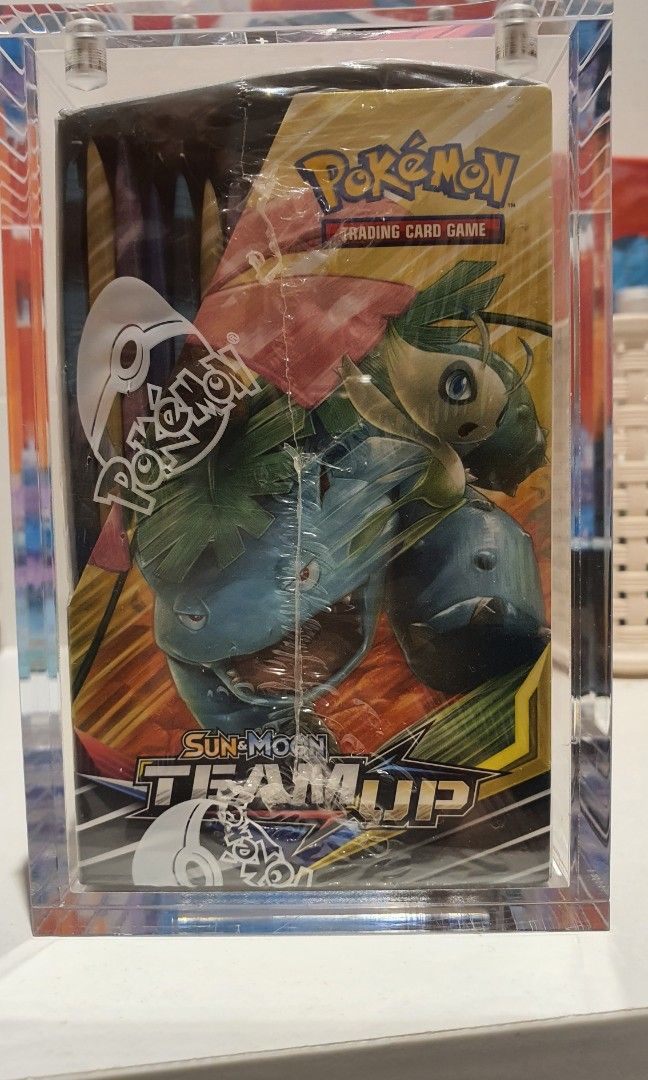 sun moon team up booster box Compendium of Rathe Booster Box Display