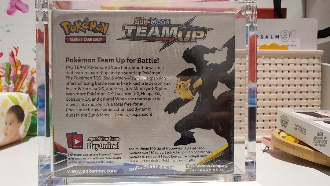 pokemon cards team up booster box English main image 1