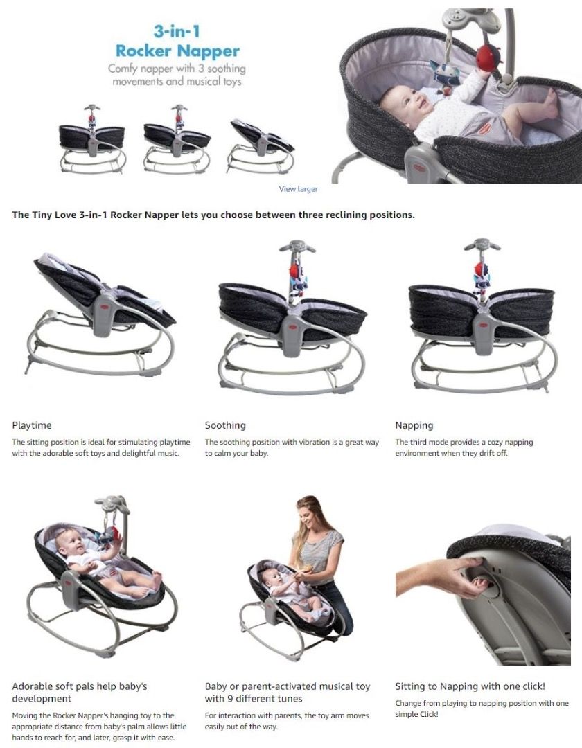 3 in one rocker napper new arrivals