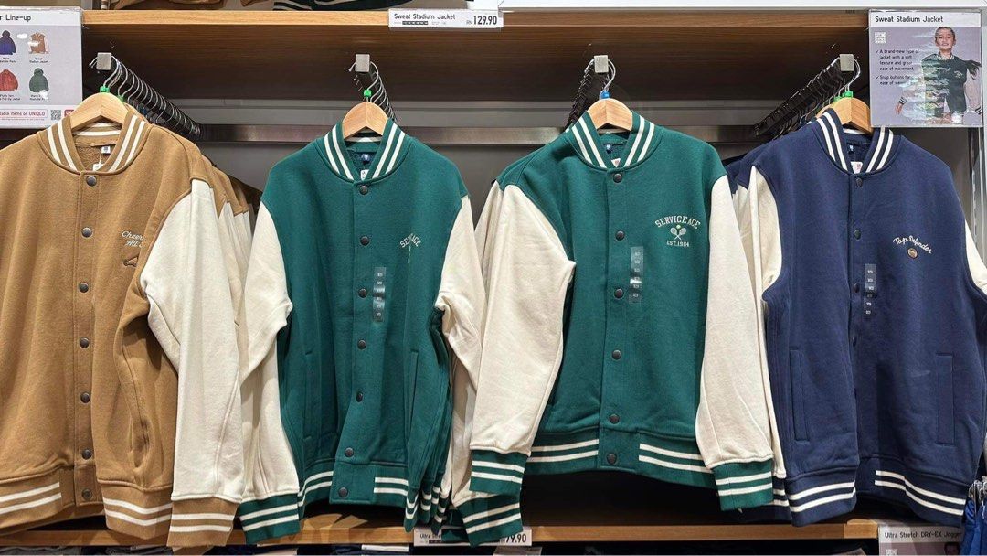 Uniqlo baseball jacket outlet