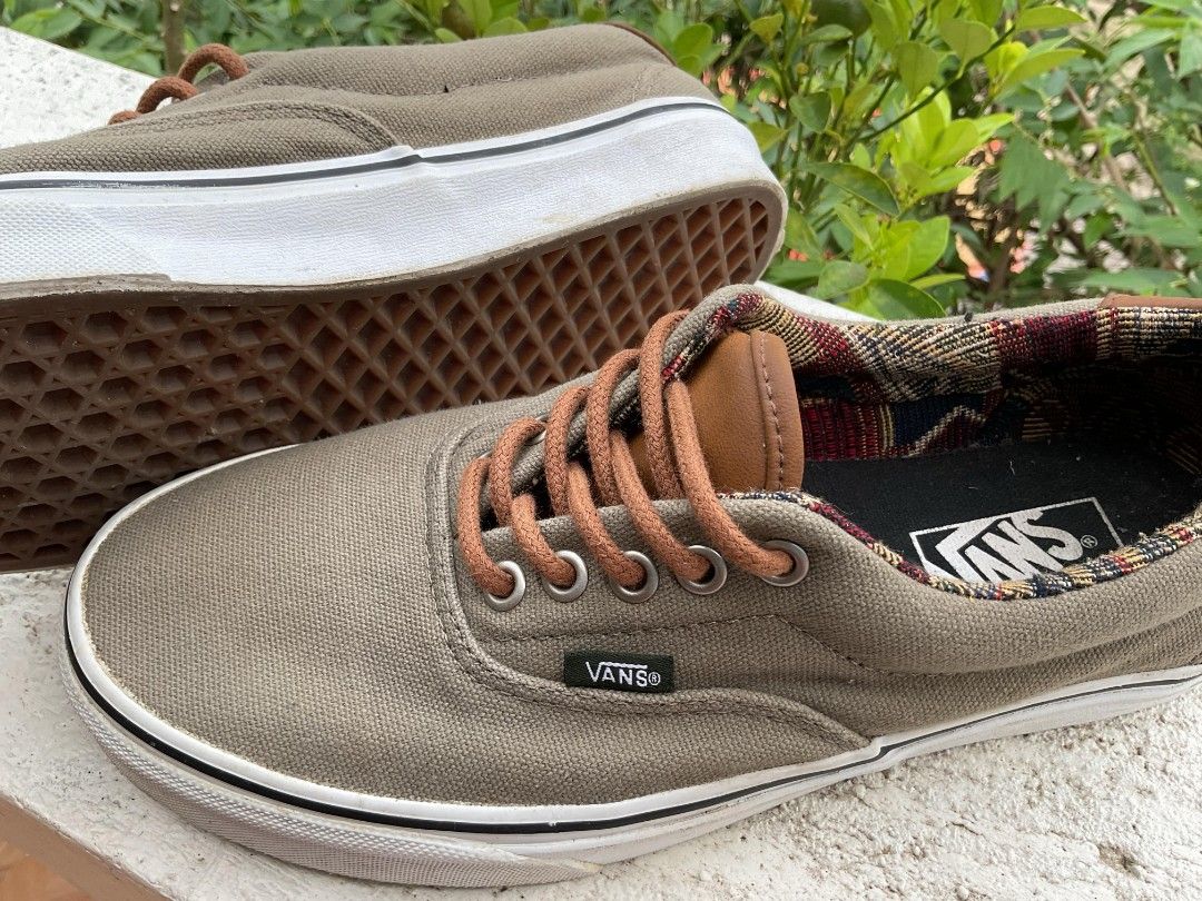 Vans Era 59 C L Walnut Geo Weave Men s Fashion Footwear Sneakers on Carousell