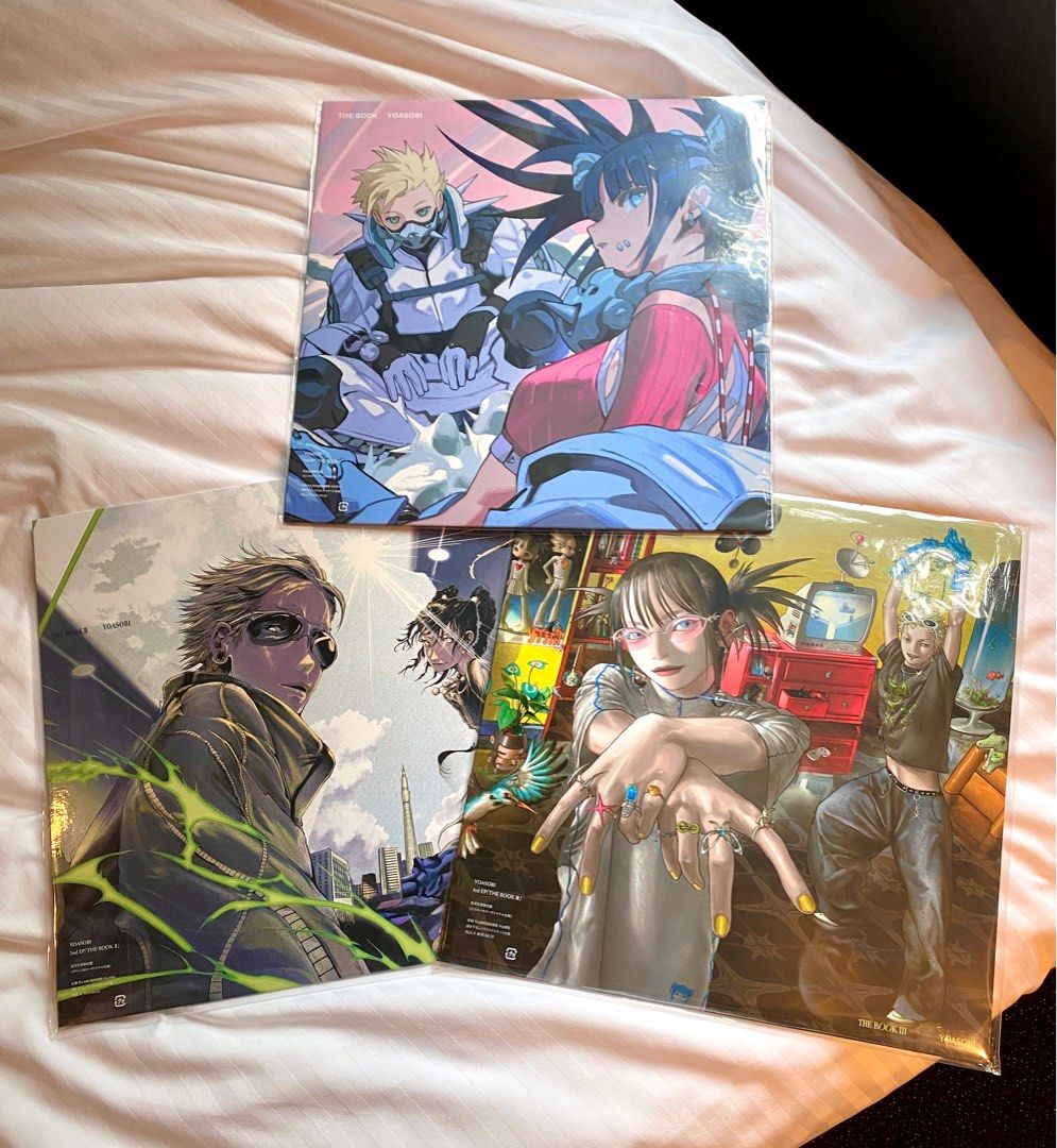 Vinyl] YOASOBI The Book 1,2,3 (Full Set Ready Stock) Japan
