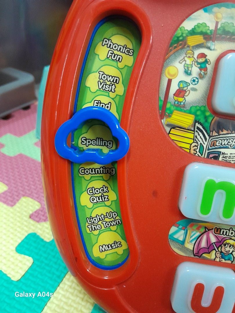 Vtech Alphabet Desk Phonics Hobbies Toys Toys Games on Carousell