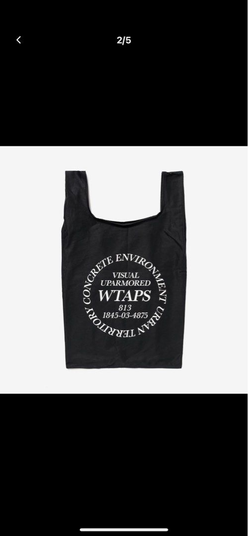 Wtaps CONVENI/ BAG / COTTON, 男裝, 袋, 腰袋、手提袋、小袋