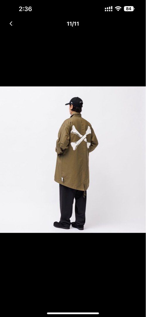 Wtaps SMOCK/COAT / COTTON. SERGE, 男裝, 外套及戶外衣服