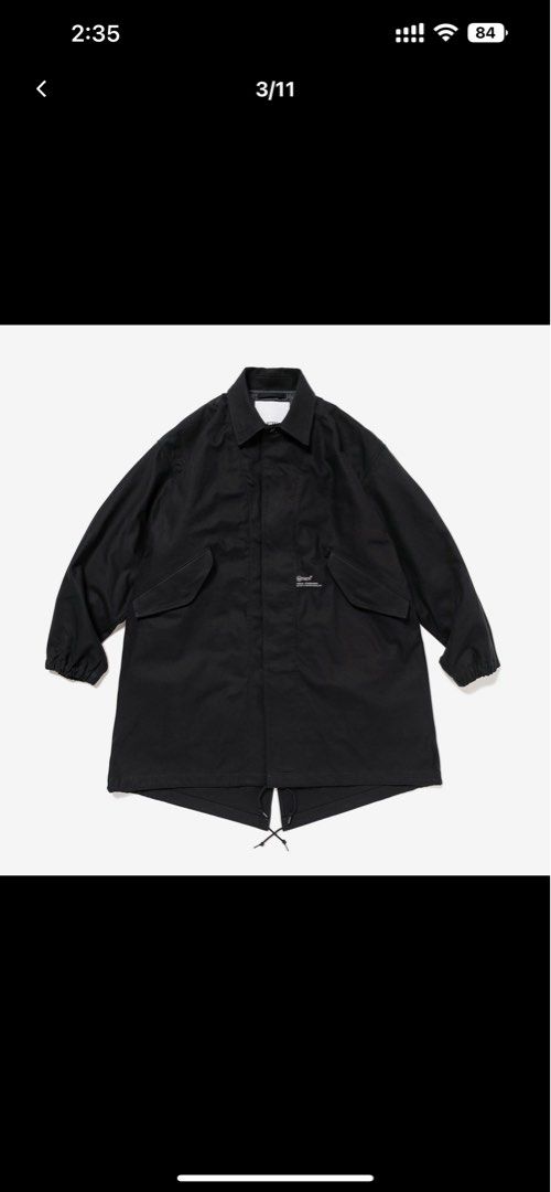 Wtaps SMOCK/COAT / COTTON. SERGE, 男裝, 外套及戶外衣服