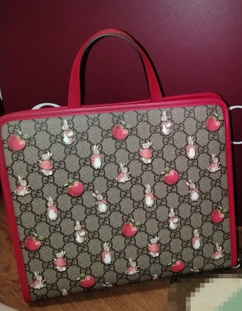 100% authentic Gucci x Peter Rabbit Children Bag, Luxury, Bags