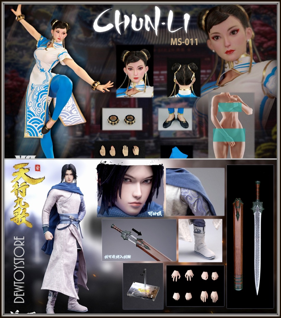 ⭐ [𝗣𝗿𝗲-𝗼𝗿𝗱𝗲𝗿] 1/6 Scale Action Figure - Star Man StarMan