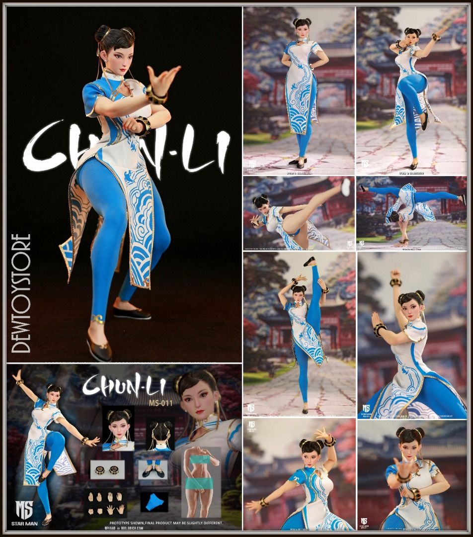 STAR MAN MS-011 1/6 Chun li白ストリートファイター6 Perfect body, poor quality control! STAR MAN - 1/6 MS-011 Street