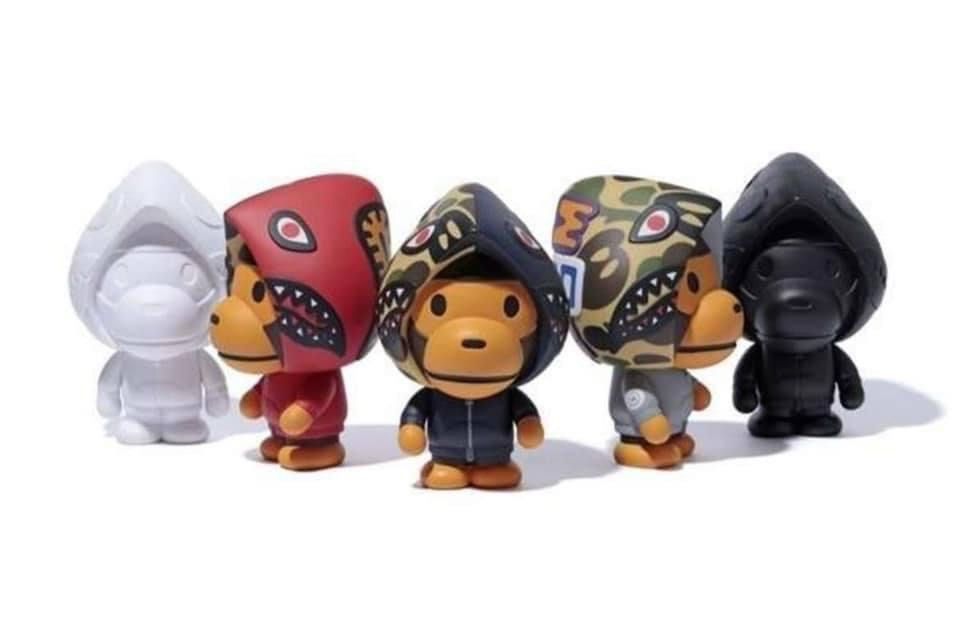 目的】：出售【商品名稱】：BABY MILO SHARK Hoodie VCD By BAPE x A