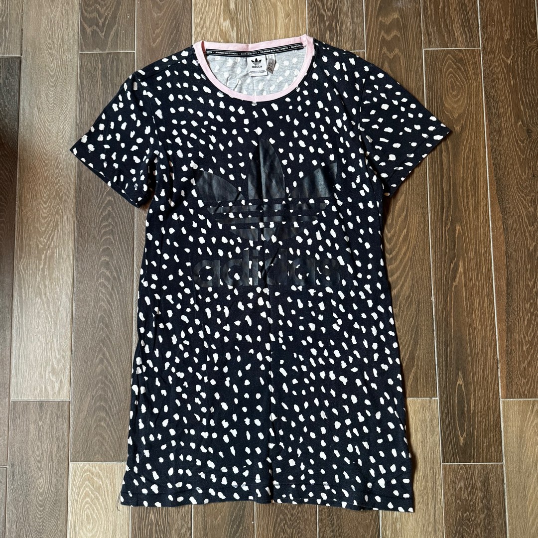 adidas polka dot dress