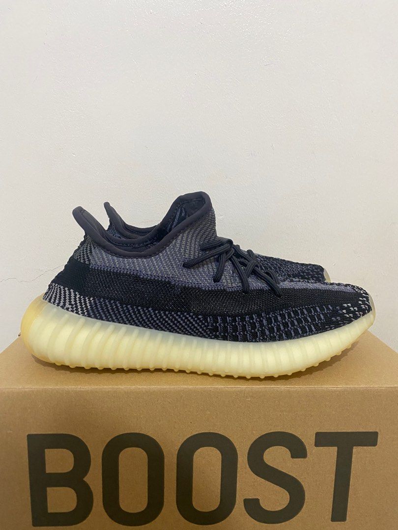 Adidas Yeezy Boost 350 V2 Carbon Size US 7 Men s Fashion Footwear Sneakers on Carousell