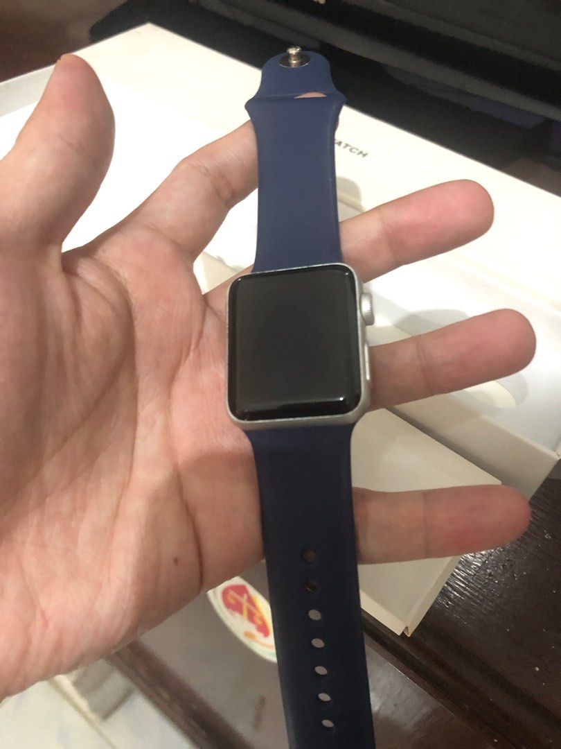 Apple Watch Series Nike Silver 38mm iWacth, Fesyen Pria, Jam - Main Image