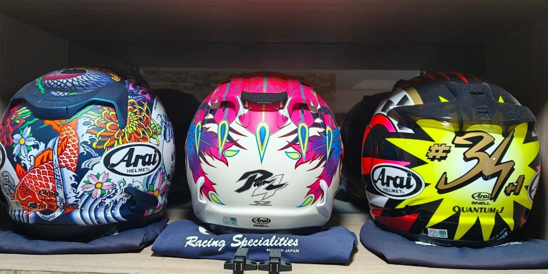 Arai Ram4 New Design Arai SZ Ram RX7-X VZ Ram Brand New Unworn