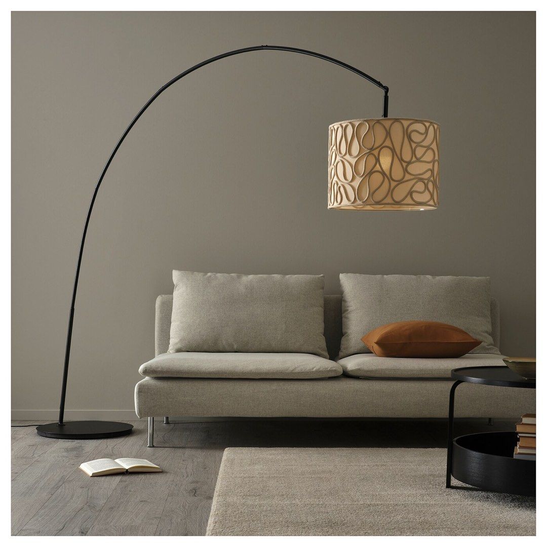 Curved floor lamp ikea clearance