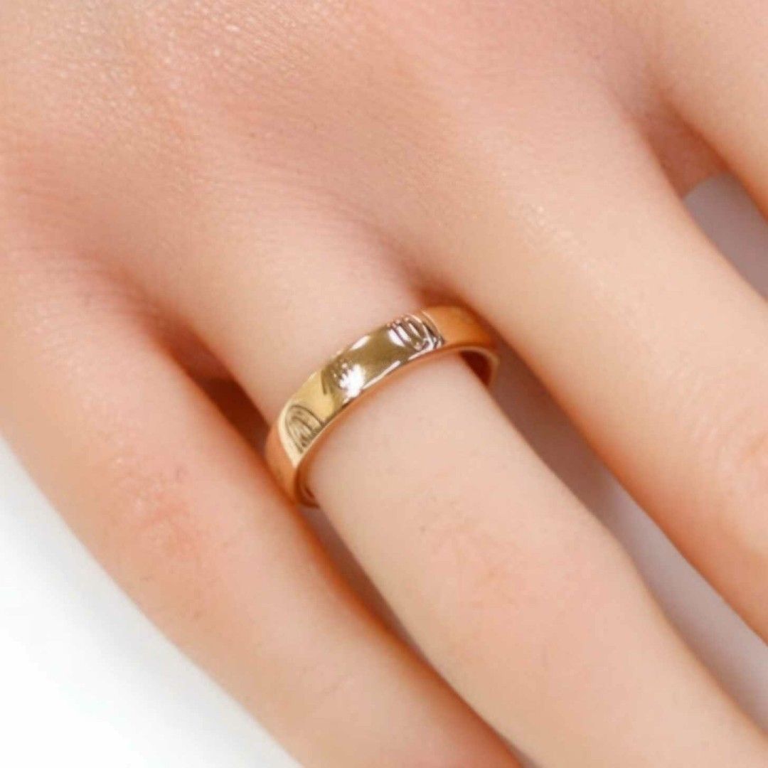 Cartier ring rose clearance