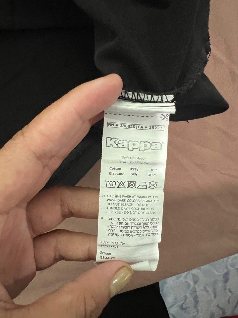Authentic Kappa Women (Category: Shirts) located in Lagawe. Submitted by kai_selections (Listing ID 1333363719, Image 3). Description: Authentic Small size 10/10 color rate.