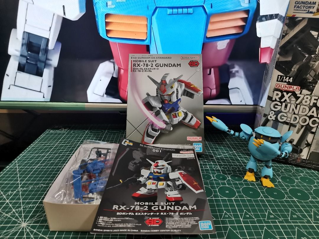 Bandai SD RX 78-2, Gunpla Kun Dx Set and SD Exia, Hobbies & Toys, Toys ...