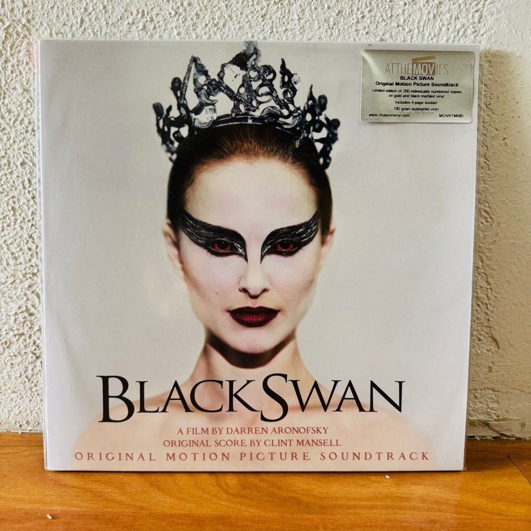 Black Swan (ATM Shop Exclusive, gold and black marbled vinyl, Edition of  200) Vinyl Record, Hobbies & Toys, Music & Media, Vinyls on Carousell