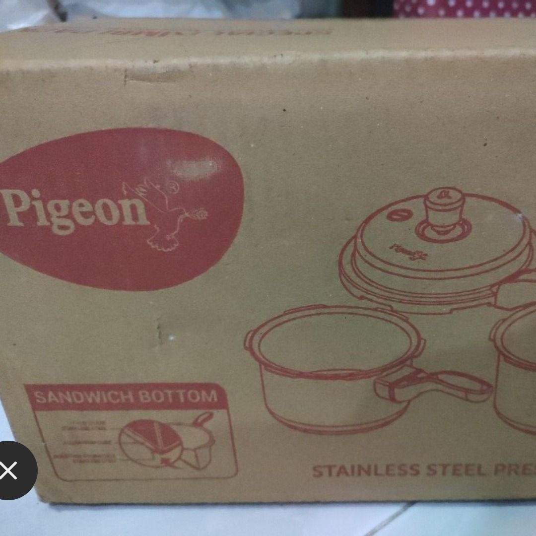 Bnib Pigeon pressure cooker set of 3