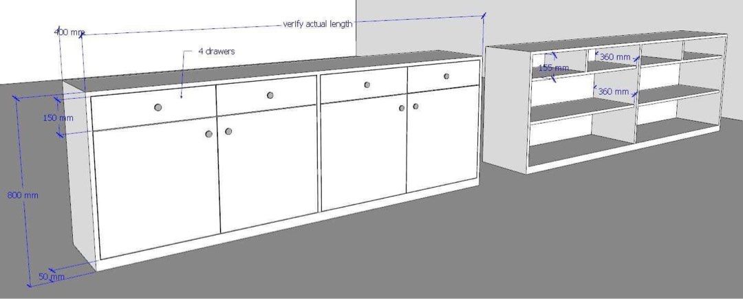 Cabinet drawer (Category: Shelves, Cabinets & Racks) located in Quezon City. Submitted by _itsA (Listing ID 1333499737, Image 2). Description: Heavy duty. For pick up only Banawe QC.