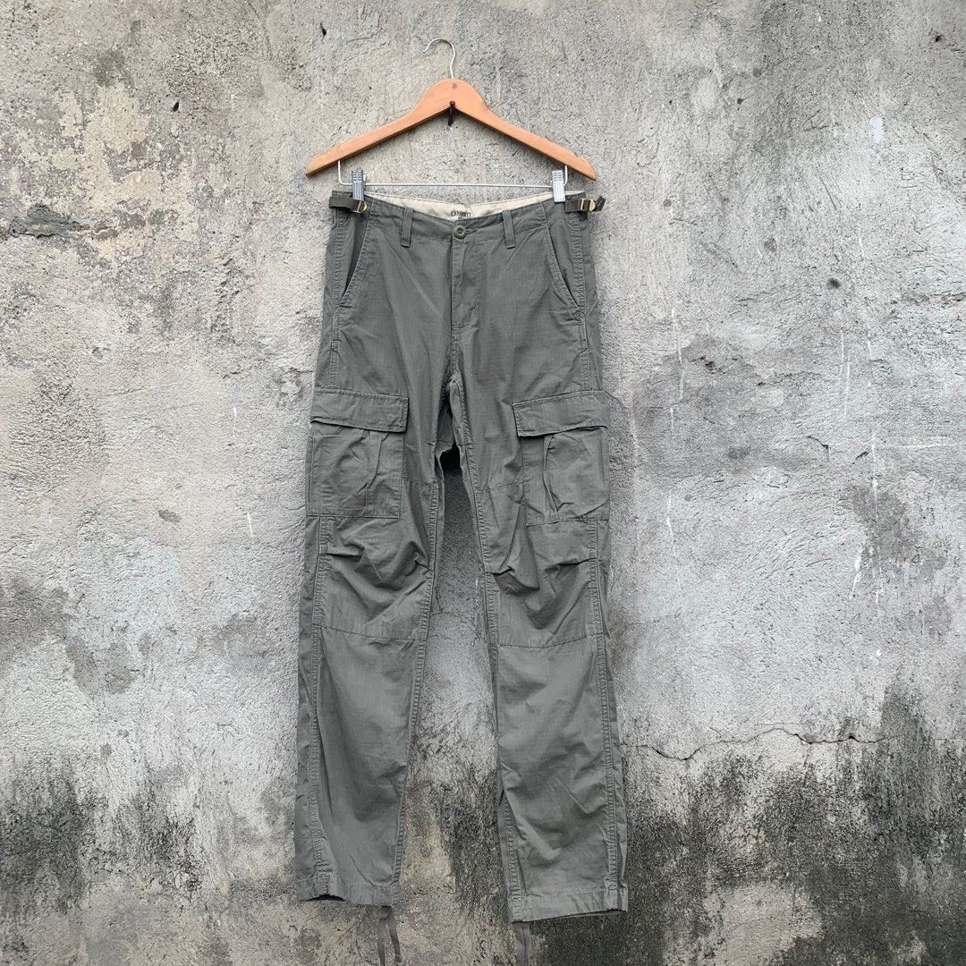 Carhartt WIP Aviation Cargo Pants Men s Fashion Bottoms Jeans on Carousell