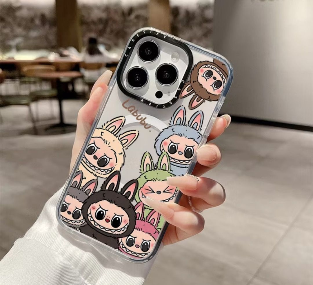 ラブブ LABUBU iPhone 16 Pro/Pro Max用ケース LABUBU ラブブ