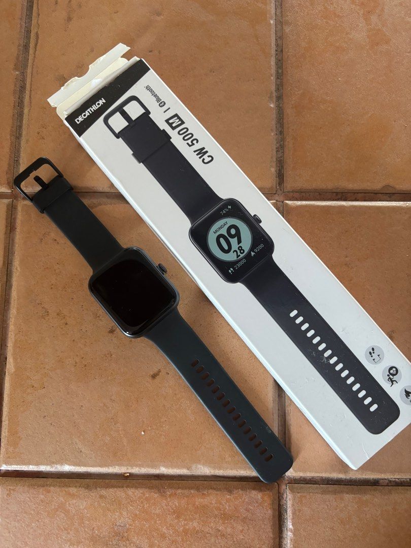 Decathlon CW500 Smartwatch Mobile Phones Gadgets Wearables Smart Watches on Carousell