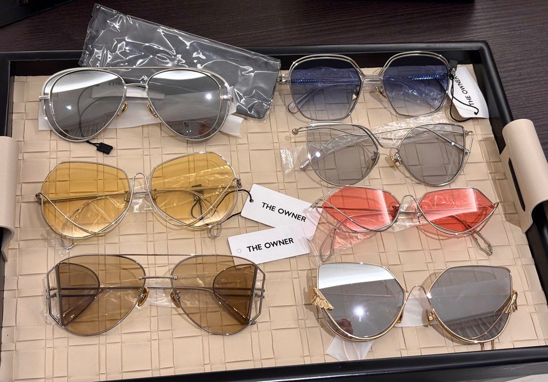 Designer Grey colour Sunglasses, Men's Fashion, Watches