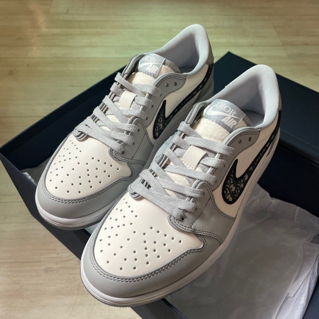 Dior Air Jordan 1 Low Sneakers Men s Size 41