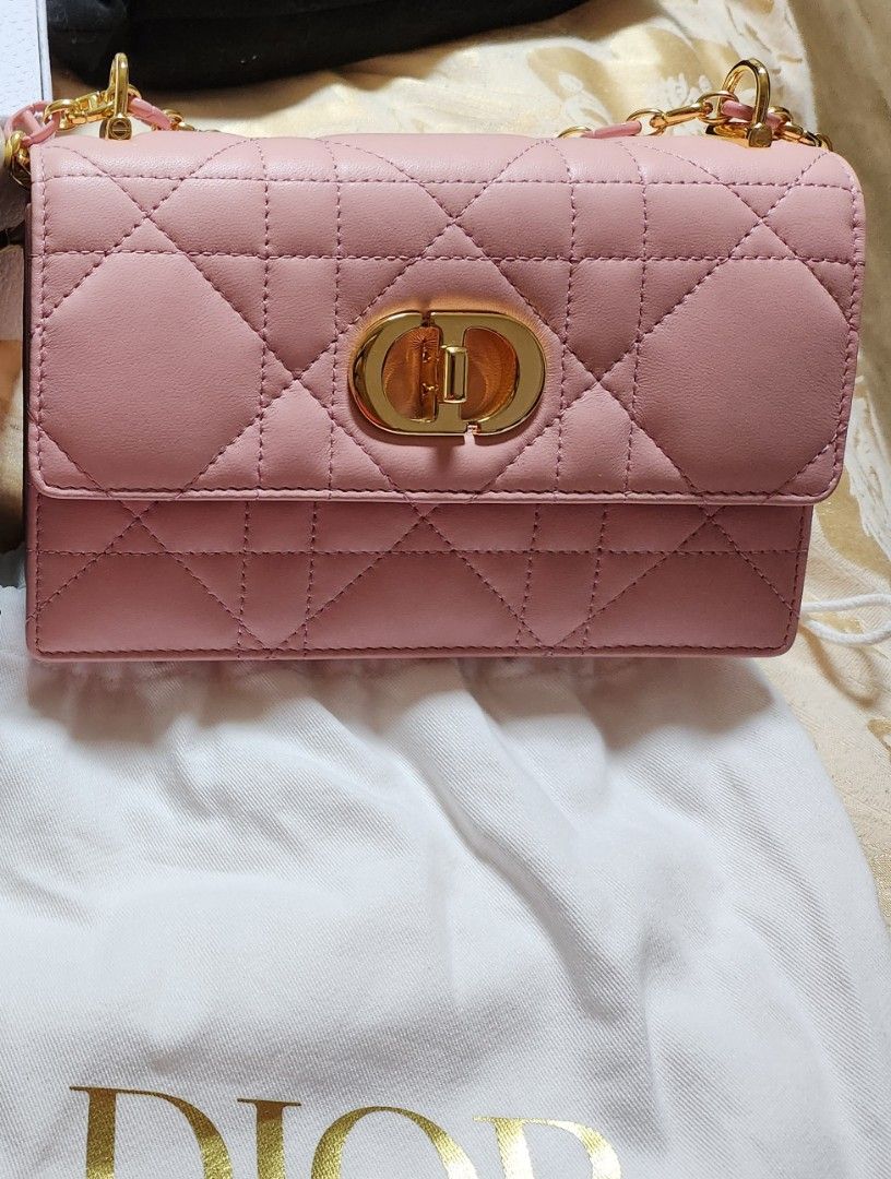 Dior Miss Caro Pink Mini Bag, Luxury, Bags & Wallets on