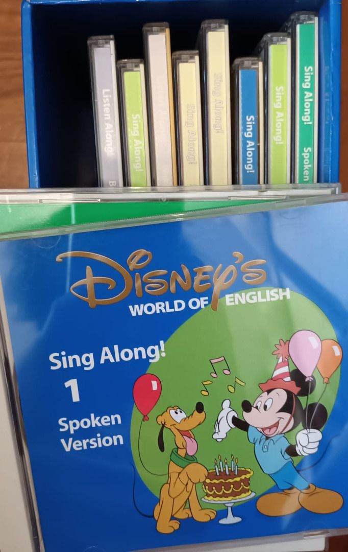 Disney's World of English Full set (previous version) 迪士尼