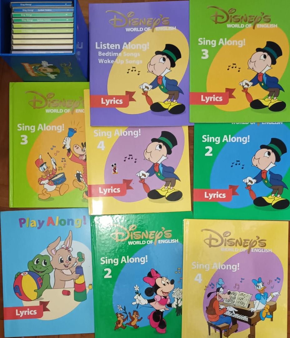 Disney's World of English Full set (previous version) 迪士尼